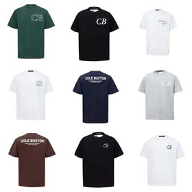 COLE BUXTON Fashion solid color T-shirt-1765