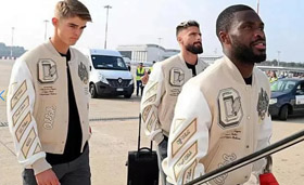 OFF-WHITE Embroidered Pattern Single-Breasted Baseball Jacket-4829