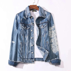 Domrebel New Trendy Denim Jacket-4898