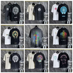 Chrome Hearts CH New Collection Short-Sleeved T-Shirt Series-5098