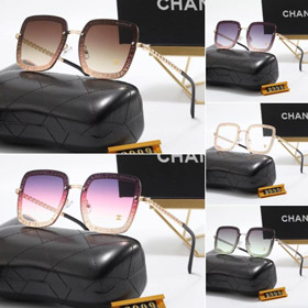Chanel metal-rimmed sunglasses-6131  